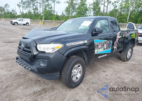 2019 Toyota Tacoma Access Cab/Sr/Sr5/Trd Sport из США, поврежденный, VIN 5TFRX5GN6KX152425